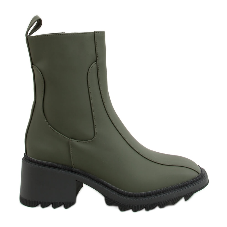Bottes femme vertes QT33P Vert