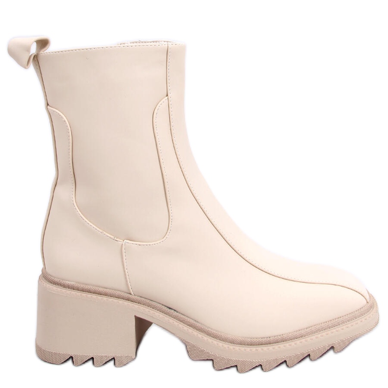 Bottes femme crème QT33P Beige Bottes femme crème QT33P Beige