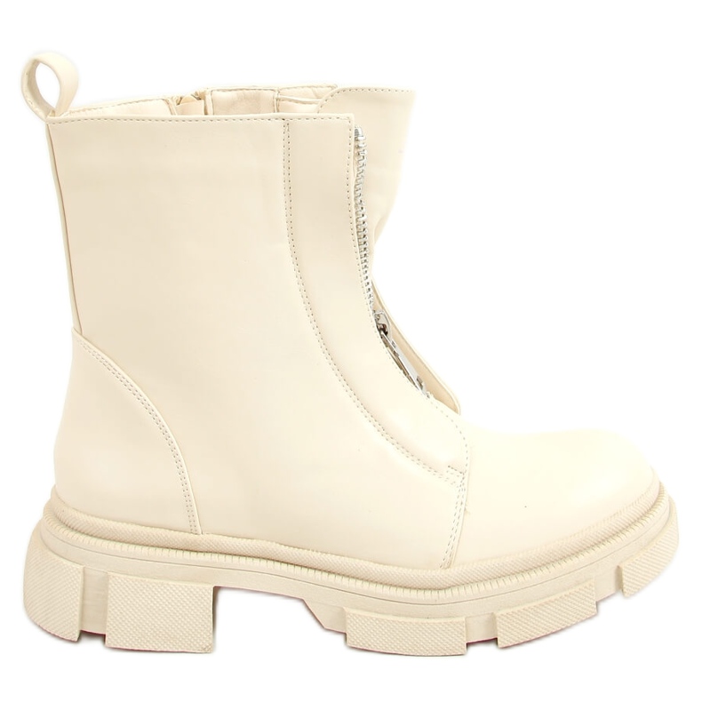 Bottes de travail crème QT05P Beige
