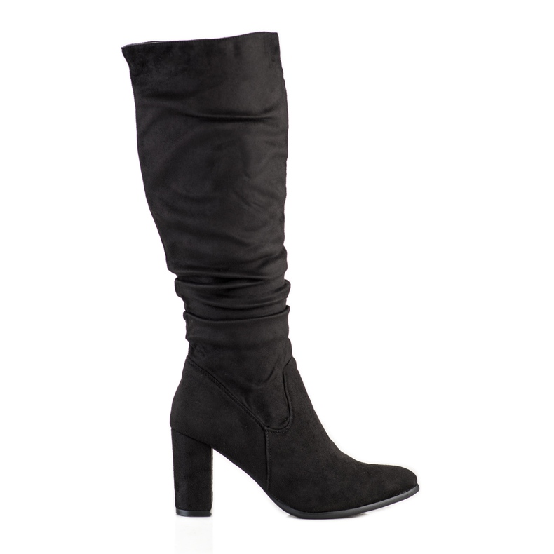 Seastar Bottes noires classiques sur le poste le noir