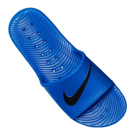 Claquettes Nike Kawa Shower M 832528-403 noir bleu