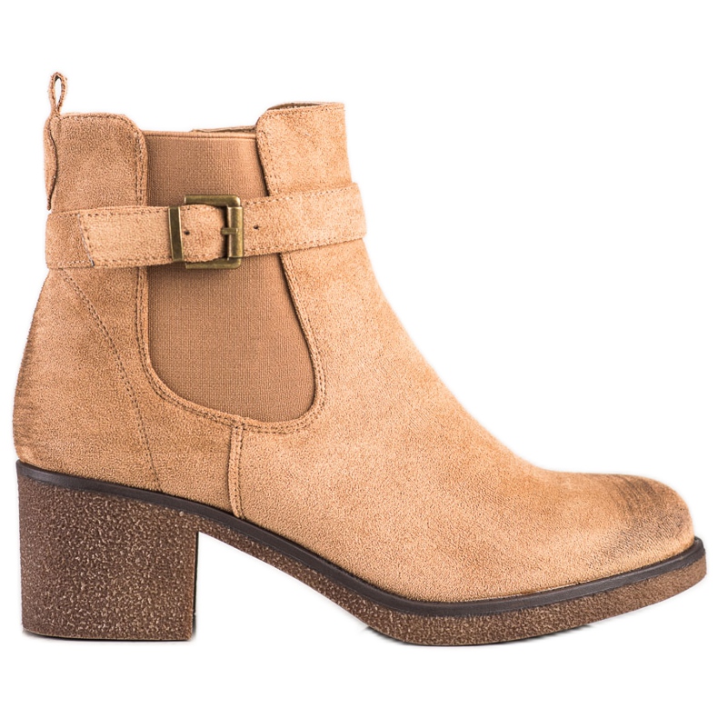 Marquiz Bottes décontractées confortables brun