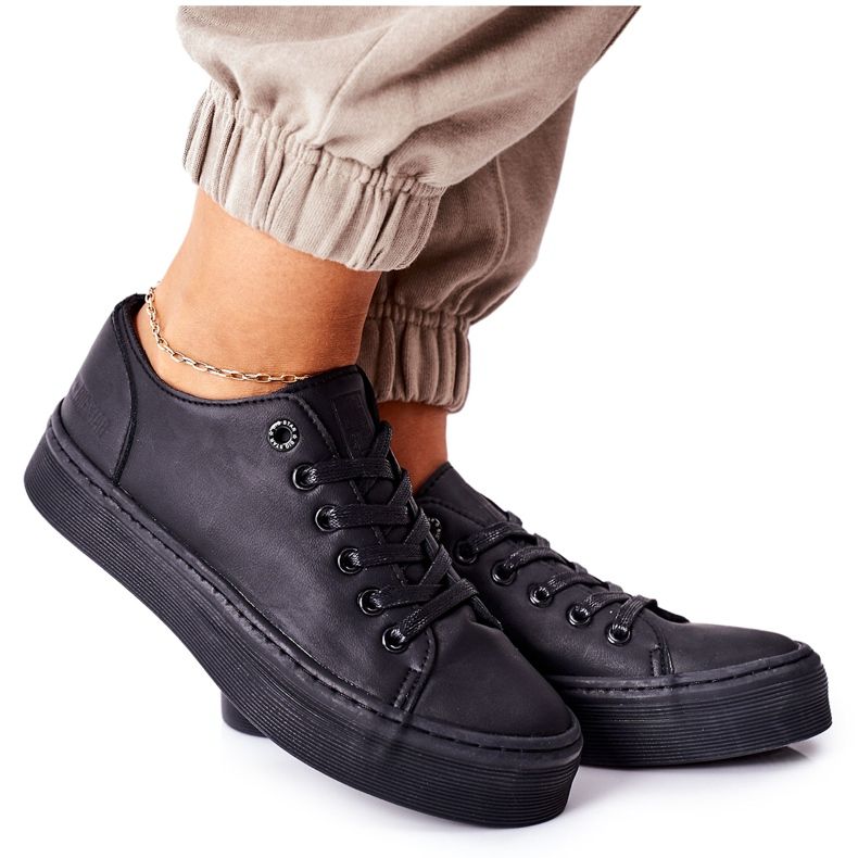 Baskets Femme Big Star II274098 Noir le noir