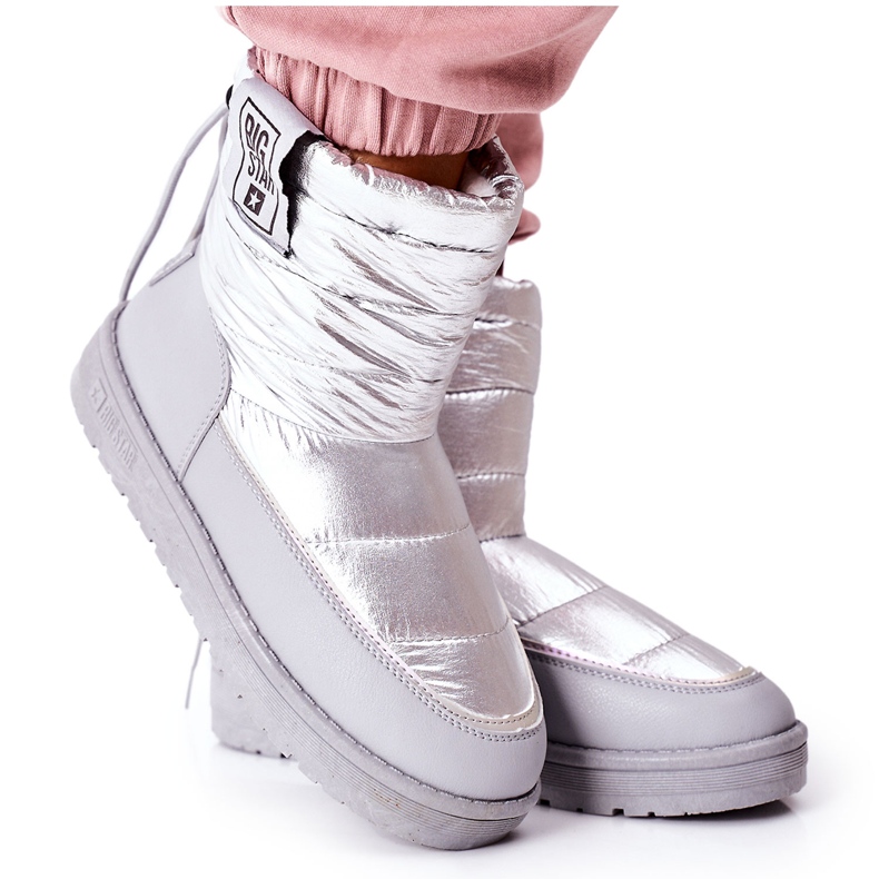 Bottes de neige pour femmes Big Star II274118 Argent