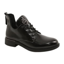 Bottines vernies Sergio Leone PB262 noir