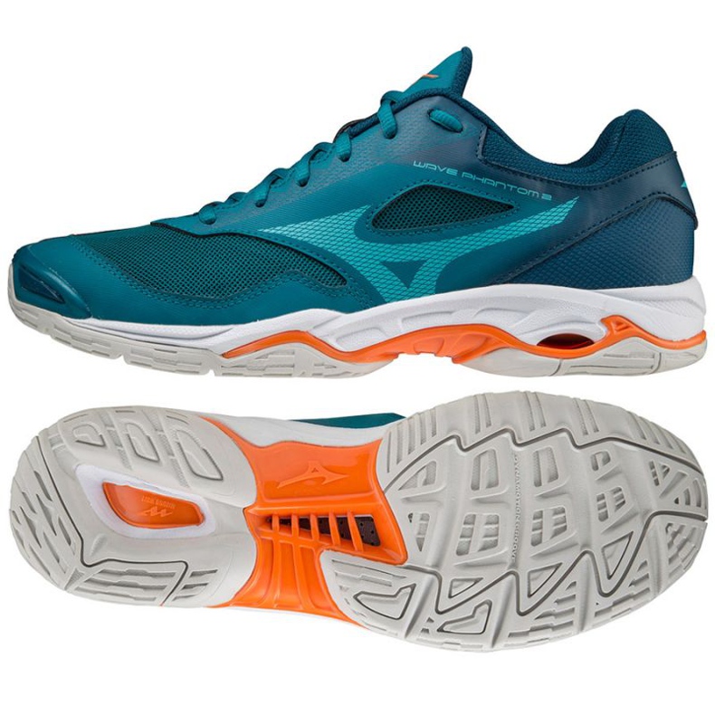 Chaussures Mizuno Wave Phantom 2 M X1GA206084 multicolore bleu