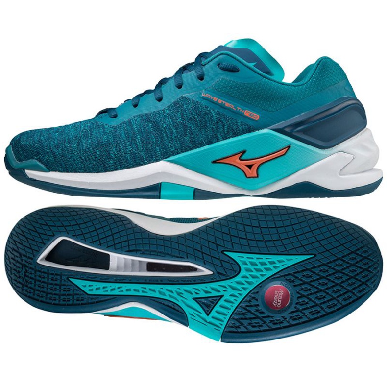 Chaussures Mizuno Wave Stealth Neo M X1GA200084 bleu bleu