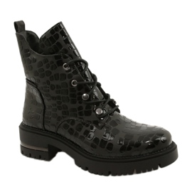 Bottes élégantes Sergio Leone TR744 noir