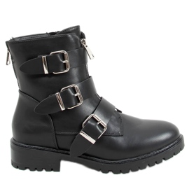 Bottes militaires noires C655 Noir le noir Bottes militaires noires C655 Noir le noir