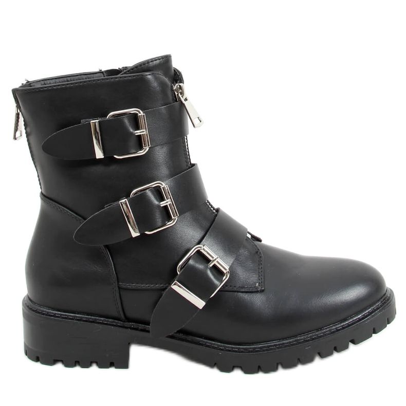 Bottes militaires noires C655 Noir le noir Bottes militaires noires C655 Noir le noir