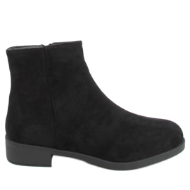 Bottines Chelsea classiques noires pour femmes 6215 Noir le noir