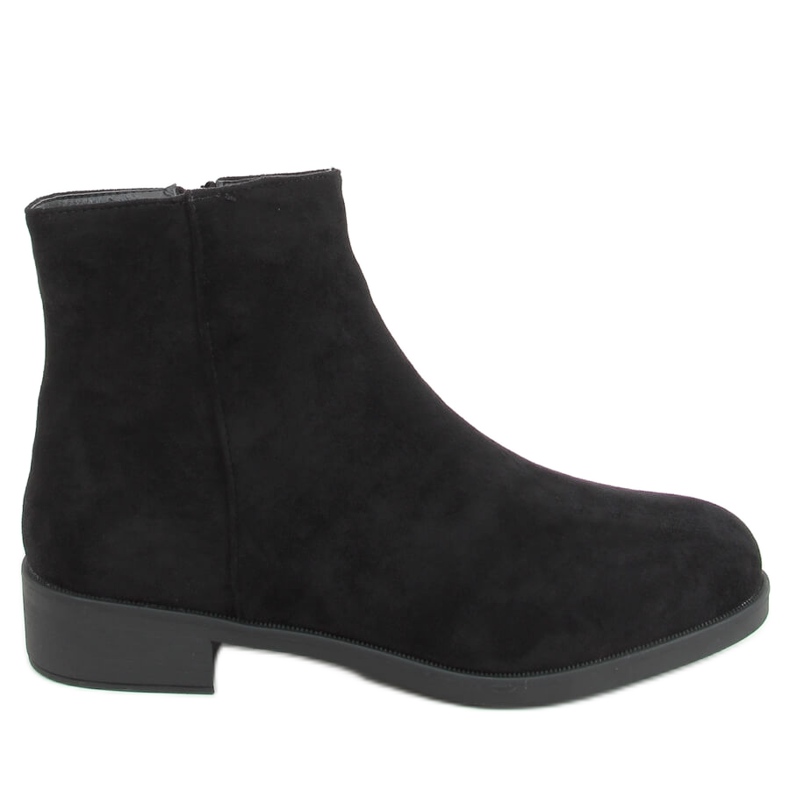 Bottines Chelsea classiques noires pour femmes 6215 Noir le noir