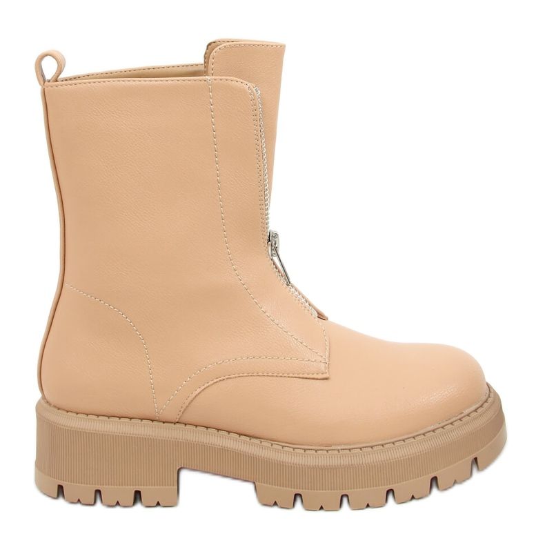 Bottes militaires beiges YK15 Camel