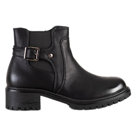 Renda Bottes à boucle le noir