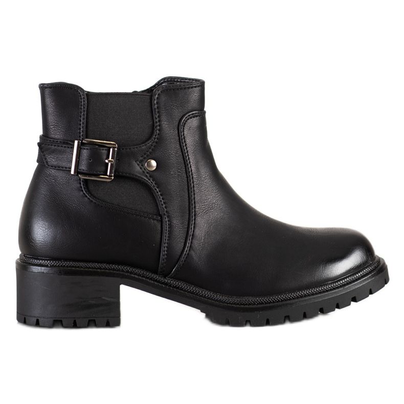 Renda Bottes à boucle le noir