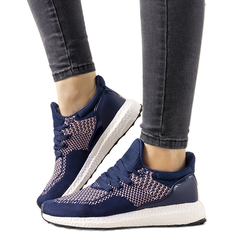 Baskets sport femme Thaïlande bleu marine rose Baskets sport femme Thaïlande bleu marine rose