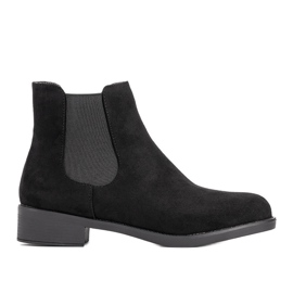 Bottes isolées classiques noires pour femmes Cristal le noir