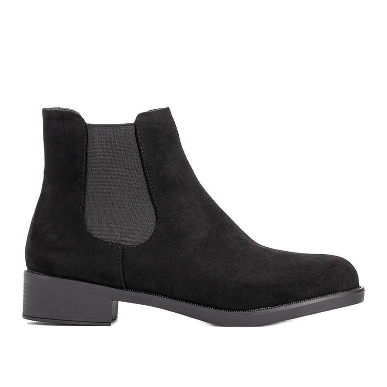 Bottes isolées classiques noires pour femmes Cristal le noir