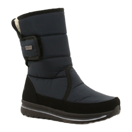 Les bottes sportives féminines progressent progj-21-08 bleu marine le noir