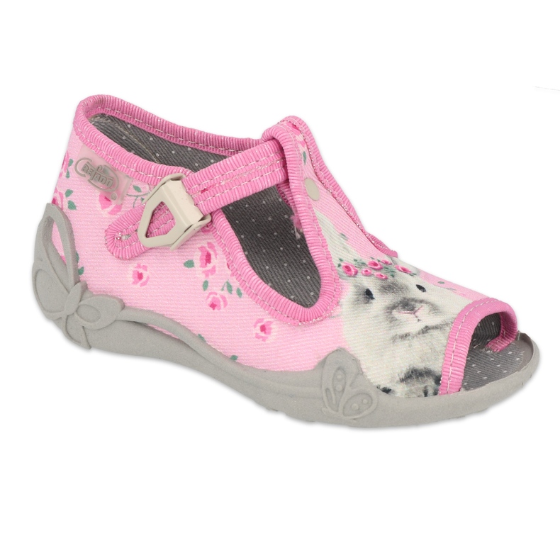 Chaussures enfant Befado 213P130 rose gris
