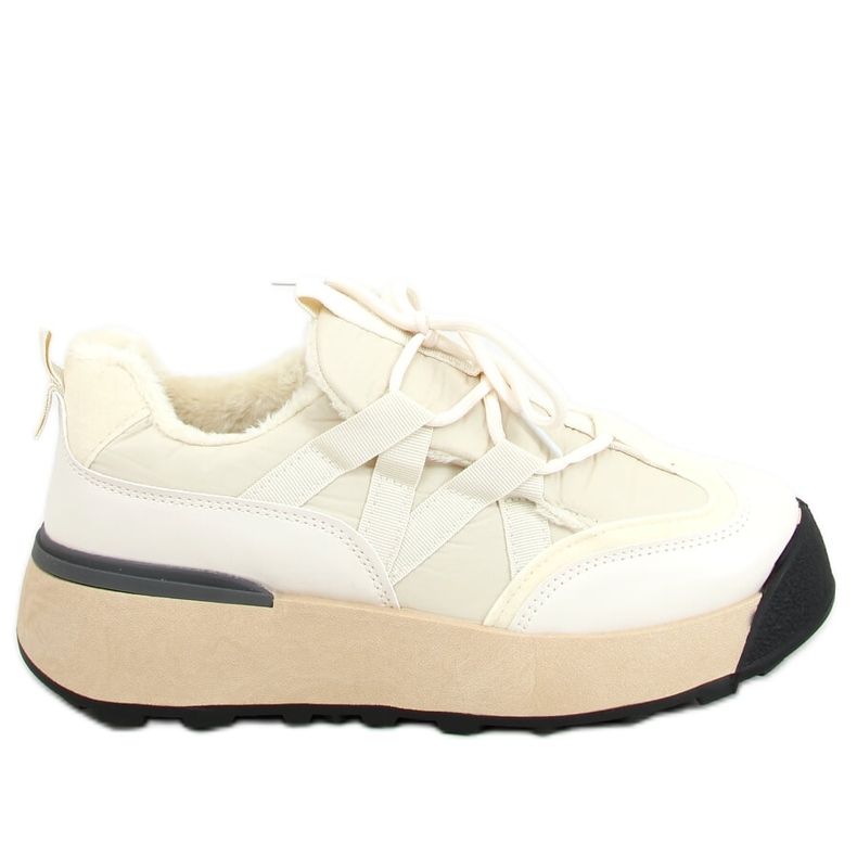 Chaussures de sport isolées beiges BL252P Beige