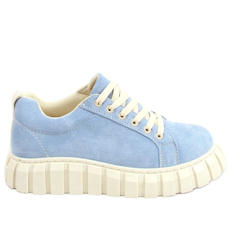 Baskets femme bleues AD-391 Bleu