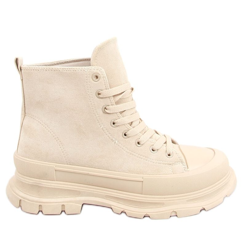 Baskets beiges femme 85-730 Beige