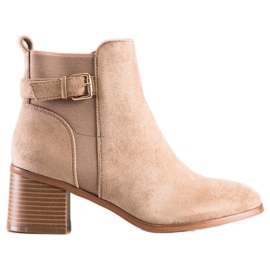 Seastar Bottes élégantes avec boucle brun