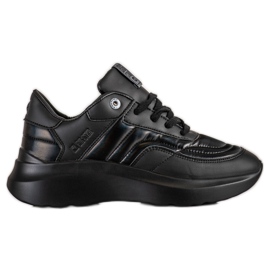 Baskets pour femmes Big Star II274332906 le noir