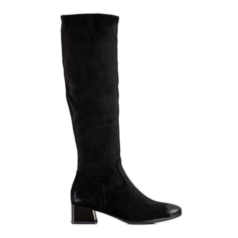 Bottes sur pied bas VINCEZA le noir Bottes sur pied bas VINCEZA le noir