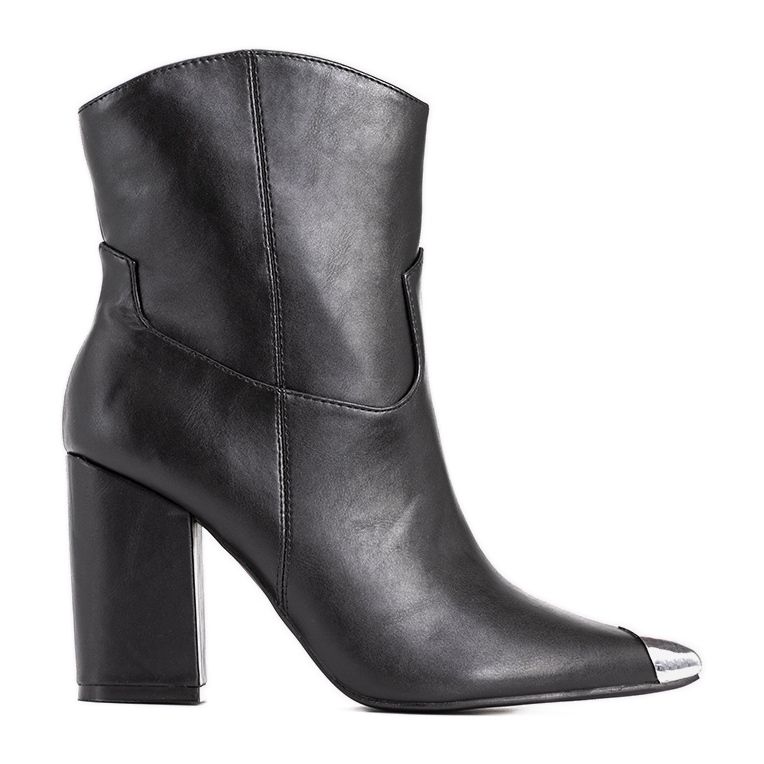 Bottines santiags bretonnes noires le noir