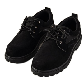 Chaussures mode noires pour hommes le noir