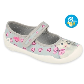 Chaussures enfant Befado 114X462 rose gris