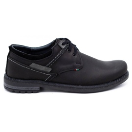 Olivier Chaussures décontractées pour hommes 298GT noir