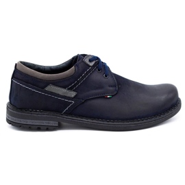 Olivier Chaussures casual homme 298GT bleu marine