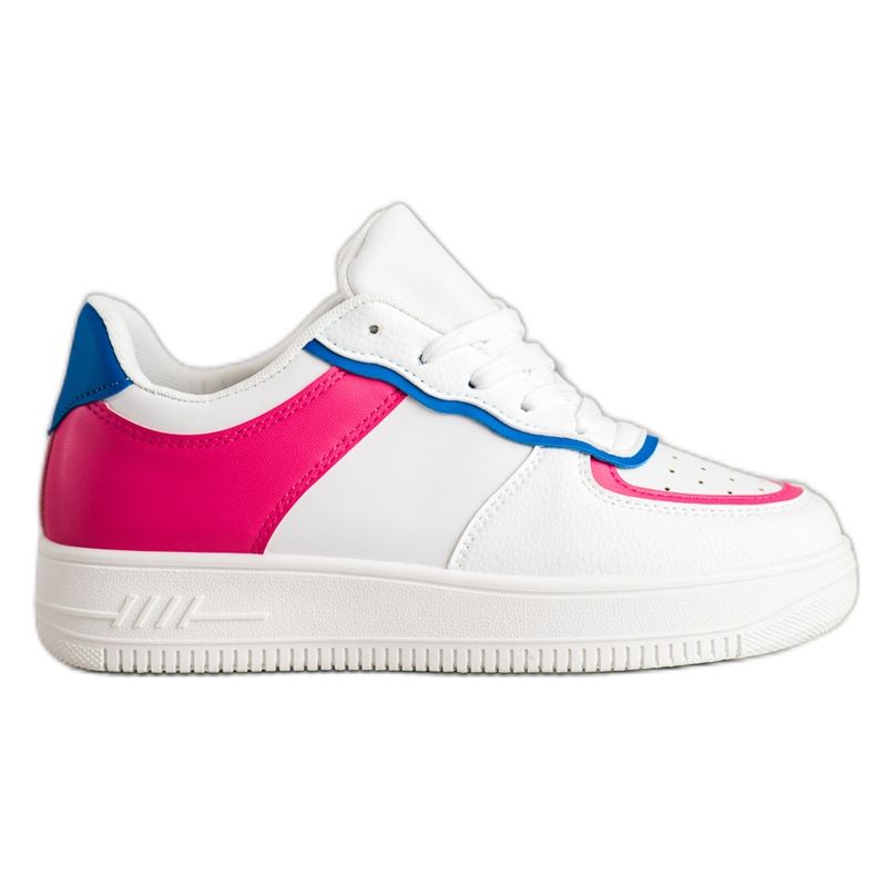 SHELOVET Chaussures de sport à la mode blanche