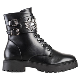 Bestelle Travailleurs élégants avec des cristaux noir