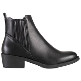Clowse Bottines Avec Une Fermeture Éclair noir