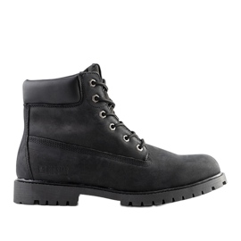 Chaussures de randonnée homme Big Star Langlois noires