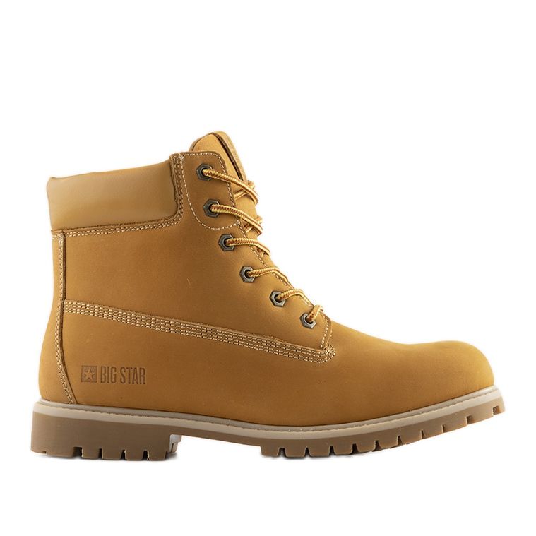 Bottes de randonnée Big Star Langlois homme camel brun Bottes de randonnée Big Star Langlois homme camel brun