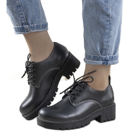 Big Star, chaussures femme Methena noires