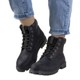 Chaussures de randonnée femme Big Star Amitee noires