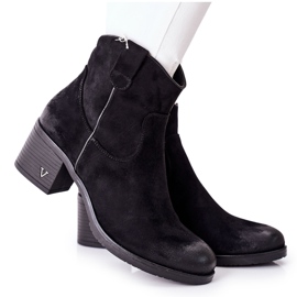 Vinceza Bottes Chaudes En Daim Pour Femmes Noir Hillbrook
