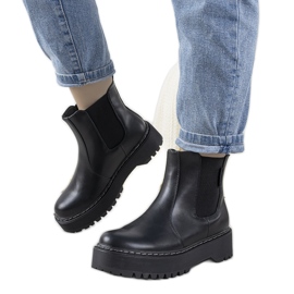 Bottines femme noires Big Star Letizia
