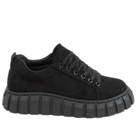 Noir 19287 Baskets All Black à semelle épaisse le noir