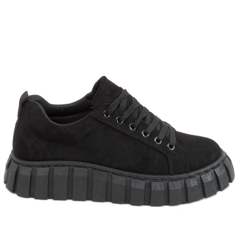 Noir 19287 Baskets All Black à semelle épaisse le noir