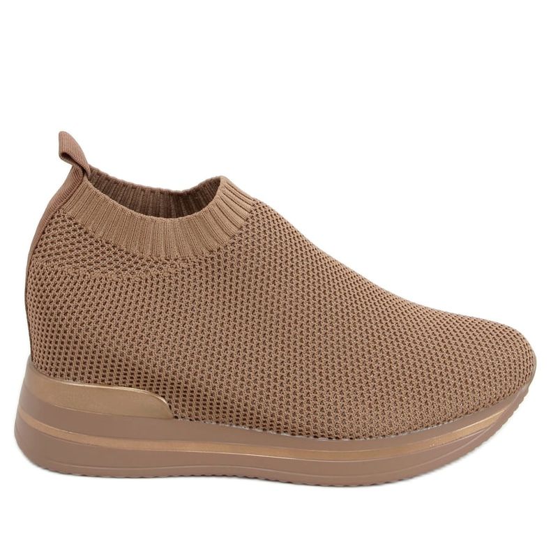 Camel RQ316 Chaussures de sport compensées Camel brun