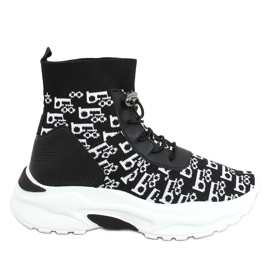 Bottines noires 85-743 Noir