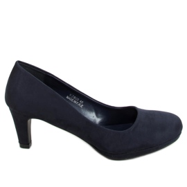 Escarpins sur la plateforme bleu marine KZ600 Blue Escarpins sur la plateforme bleu marine KZ600 Blue