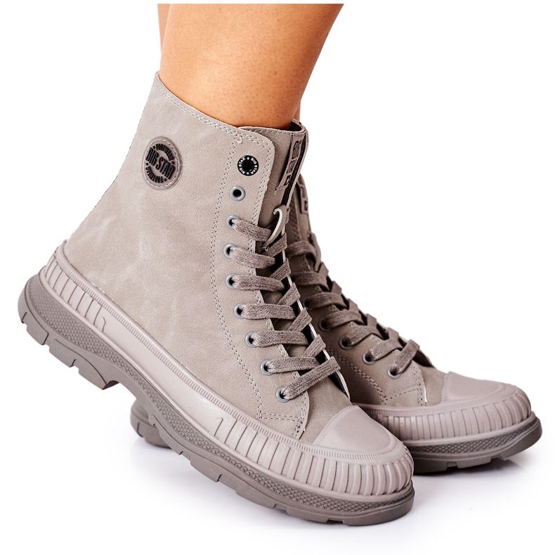 Chaussures de Randonnée Femme Big Star II274350 Gris Chaussures de Randonnée Femme Big Star II274350 Gris